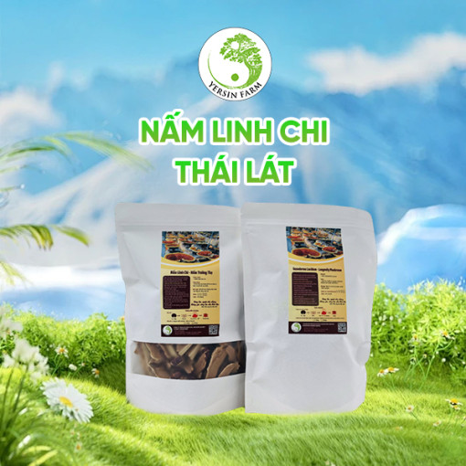 Nấm linh chi thái lát 200gr