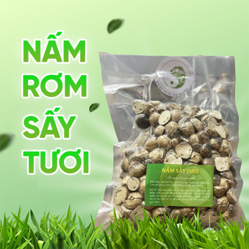 Sản phẩm nấm rơm sấy thăng hoa
