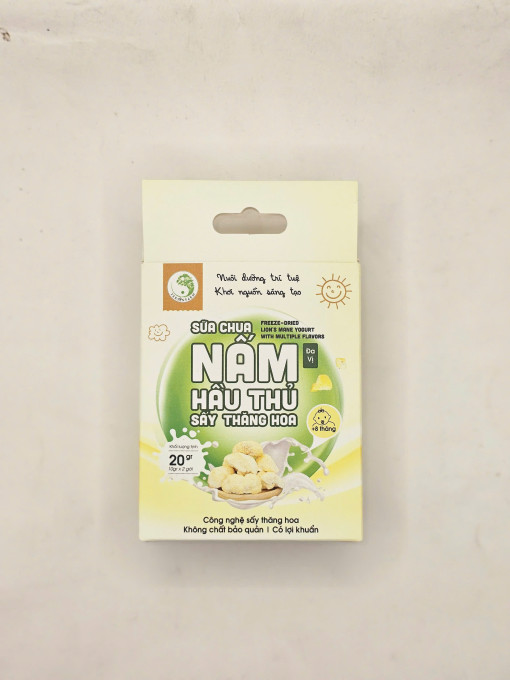 Sữa chua Nấm Hầu Thủ sấy thăng hoa - Hình ảnh 7